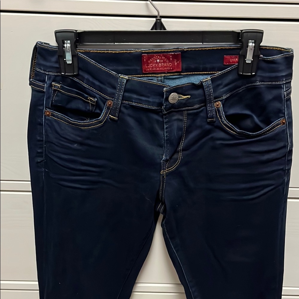 Lucky Brand Blue Boot Cut Jeans with Classic Indigo Style